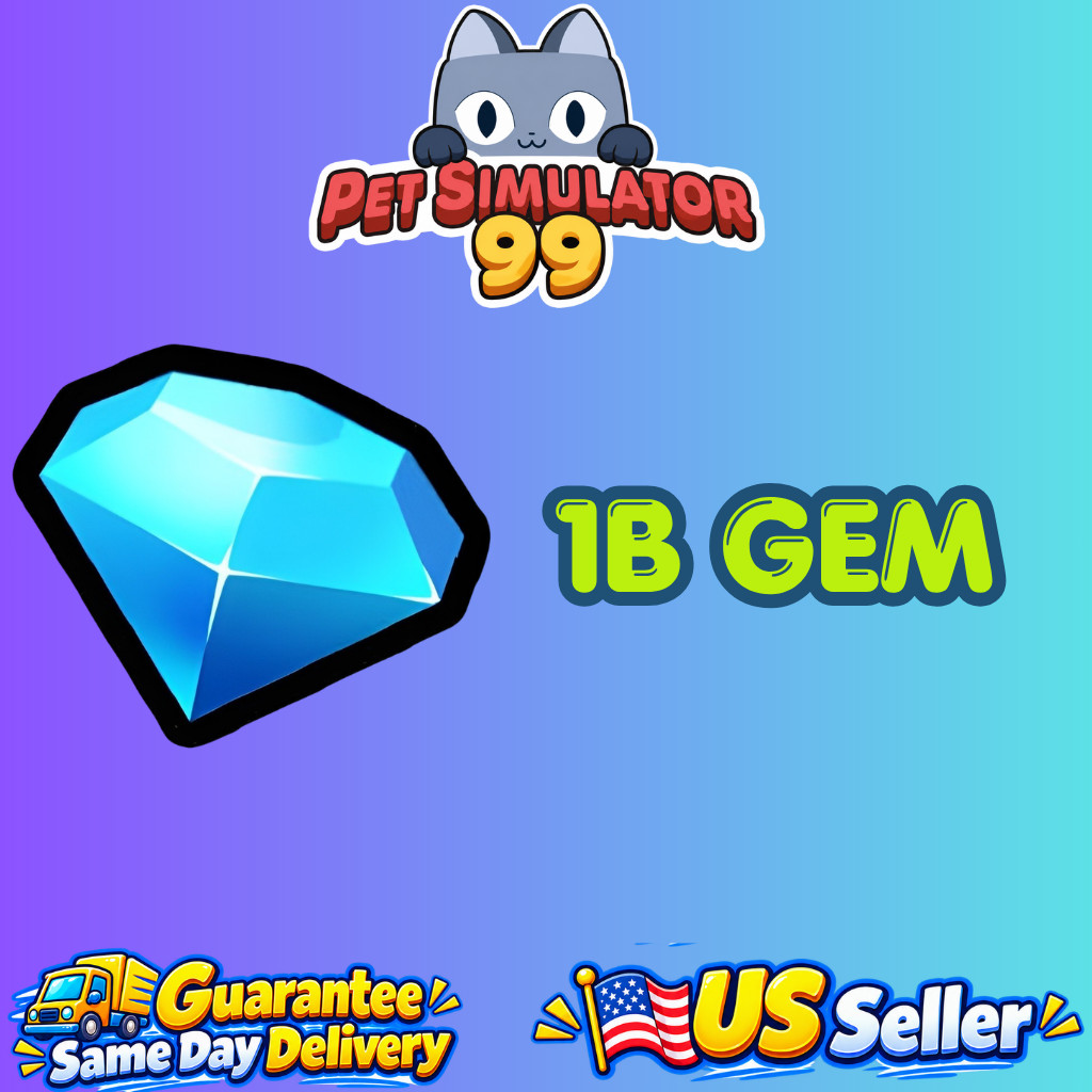 PET SIMULATOR 99 - PS99 - PET SIM 99 | Gems - Pets | Cheap + Fast Delivery PET SIMULATOR 99 - PS99 - PET SIM 99 | Gems - Pets | Cheap + Fast Delivery