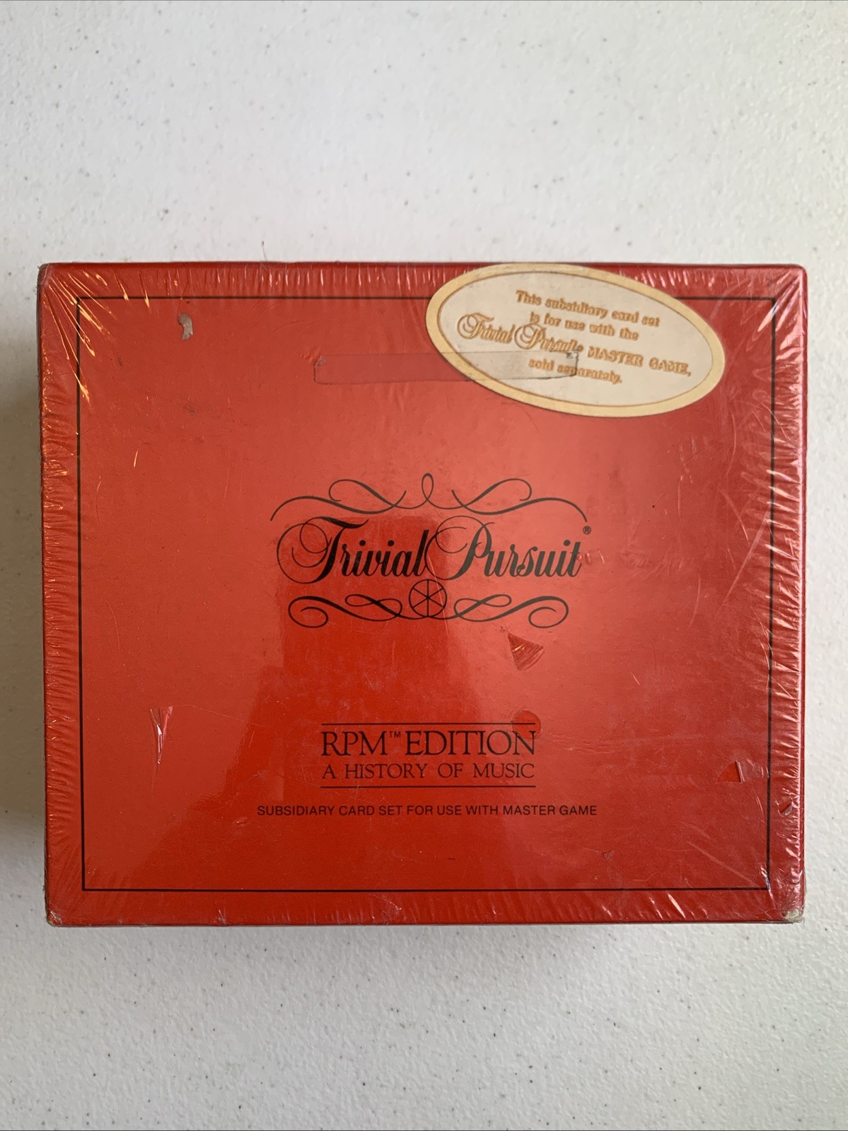 New Vintage Trivial Pursuit RPM Edition: History of Music Subsidiary Cards Set