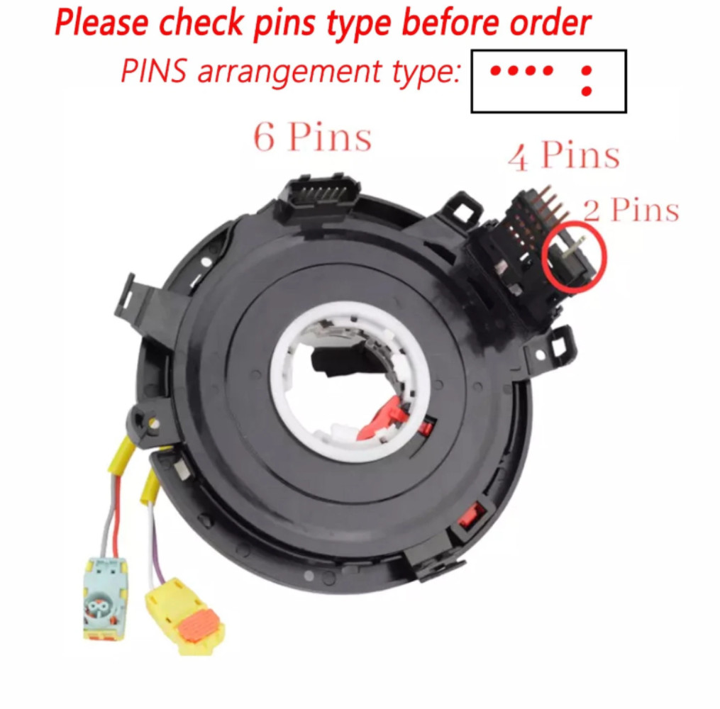 Fit Dodge Charger 2018-2023 Clock Spring Heated Steering Wheel and Paddle Shift