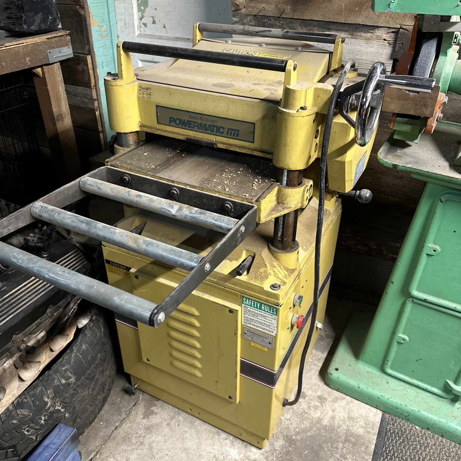 Powermatic 15” Shop Wood Planer