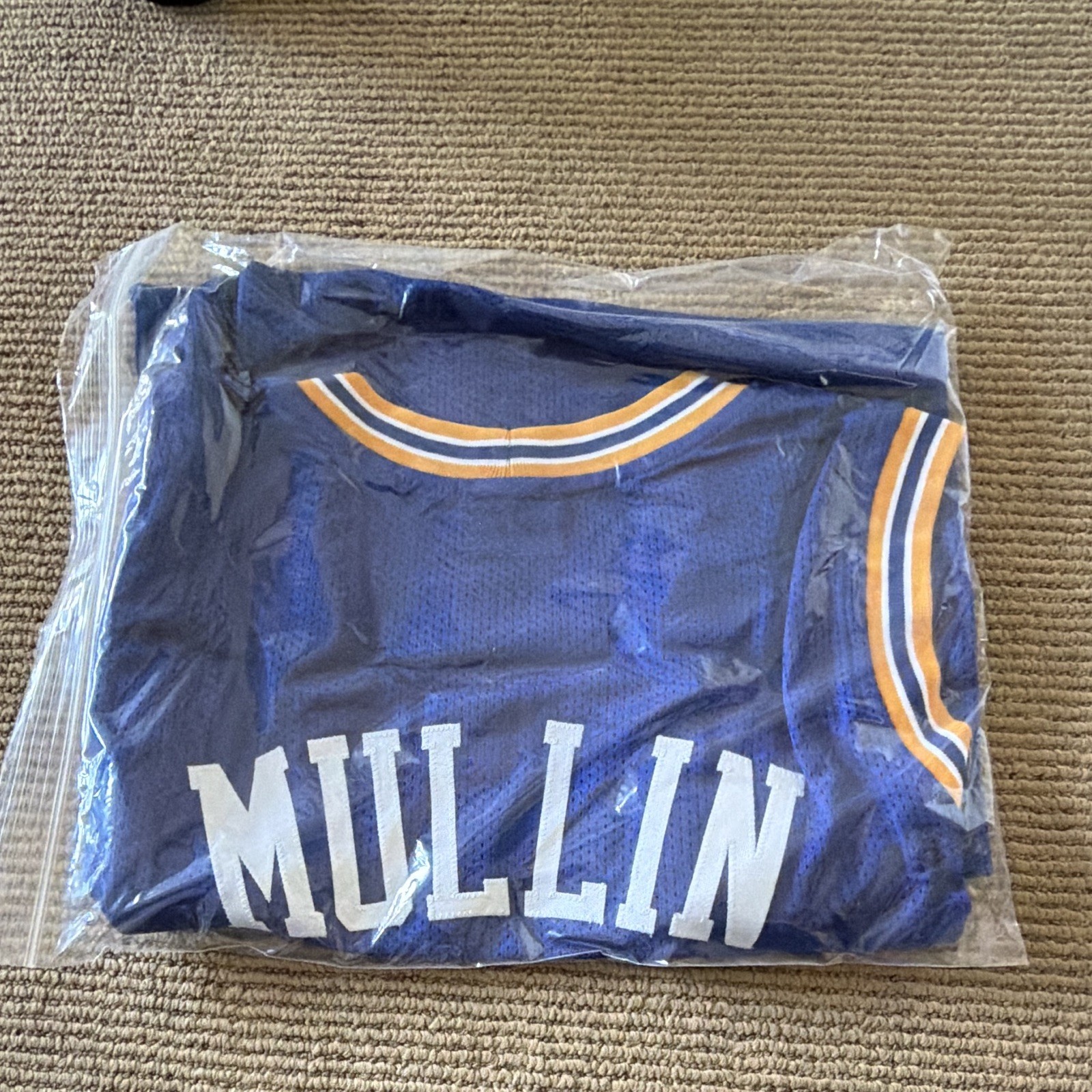 Chris Mullin Signed Golden State Warriors #17 Basketball Jersey BAS Auth