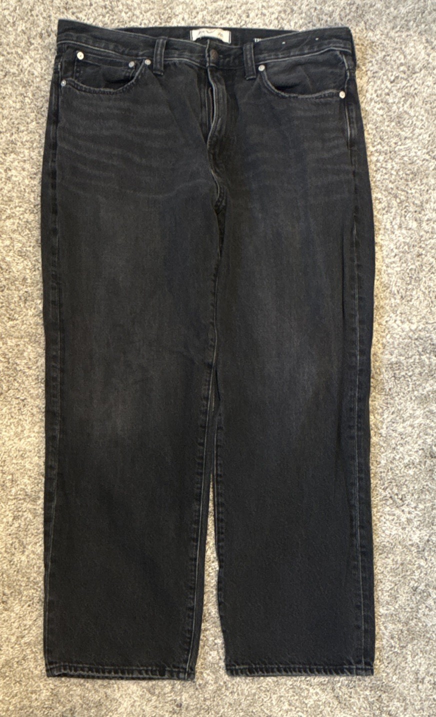 Men’s Madewell 1991 Loose Straight Black 34x30 Jeans