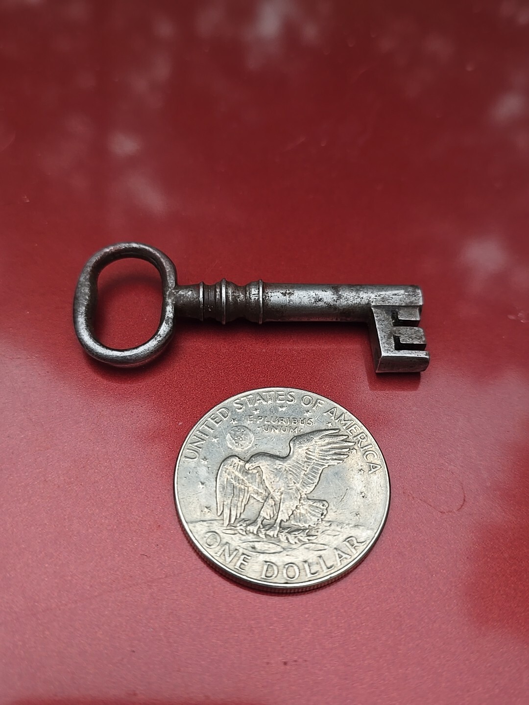Great Old English Skeleton Key☆1800s Antique Metal Key