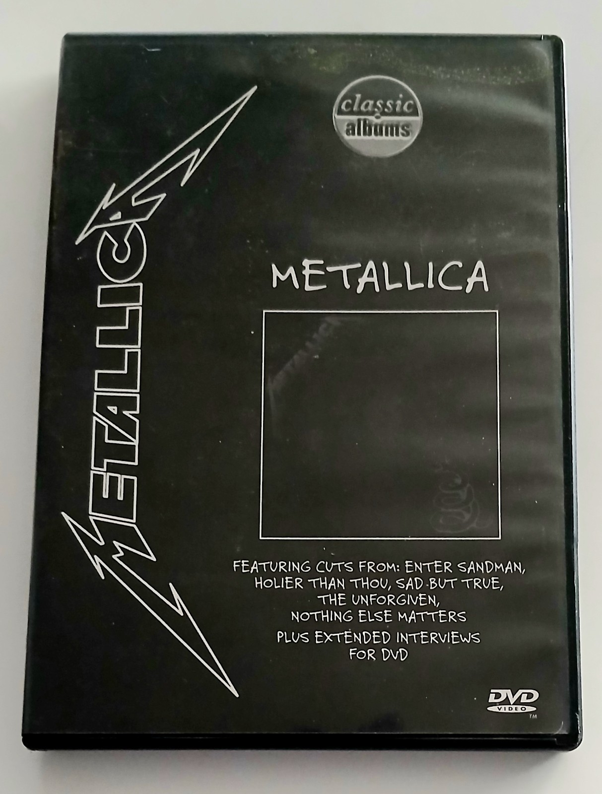 Metallica (DVD, 2001) Scratch Free Metallica (DVD, 2001) Scratch Free