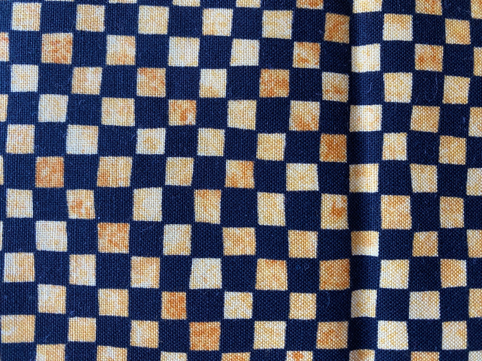 JENNIFER SAMPOU FABRIC~Robert Kaufman~CALYPSO~Checkered Black Yellow Tonal~1.6yd JENNIFER SAMPOU FABRIC~Robert Kaufman~CALYPSO~Checkered Black Yellow Tonal~1.6yd