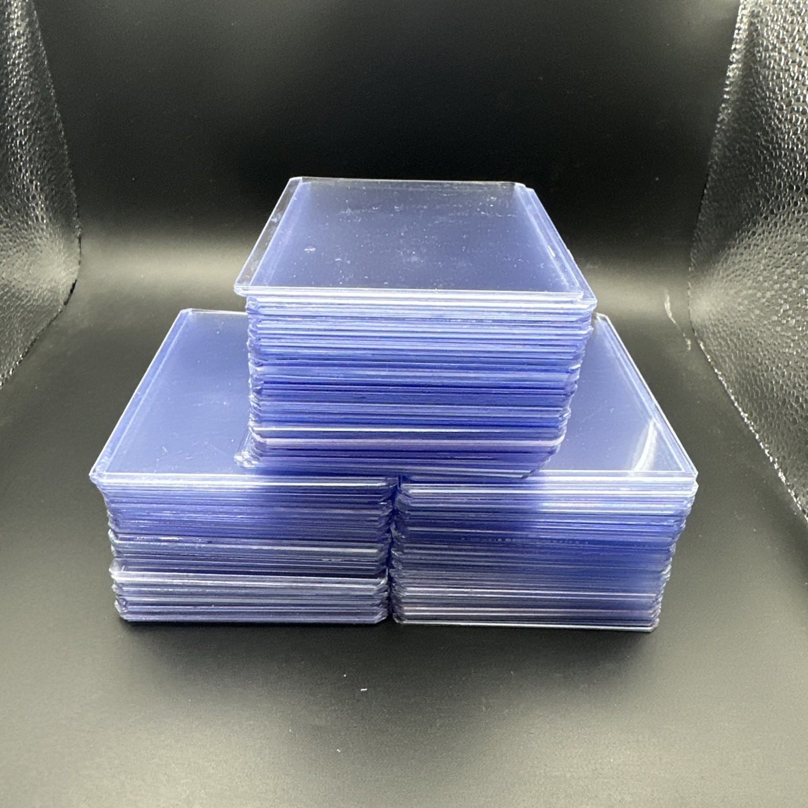 300 Used Top Loaders Card Protectors Shipping Supplies