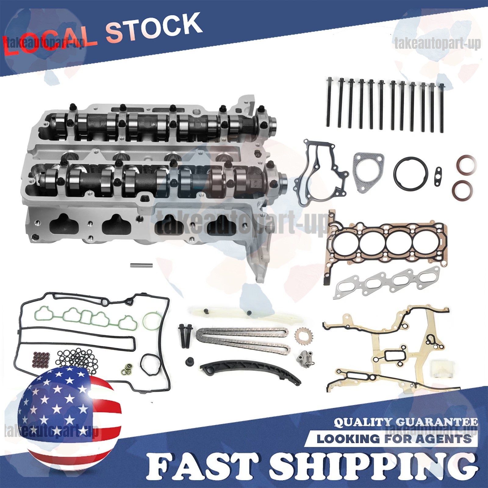 Cylinder Head w/Gasket Set for Chevy Trax Sonic Cruze Buick Encore 1.4 2011-2016