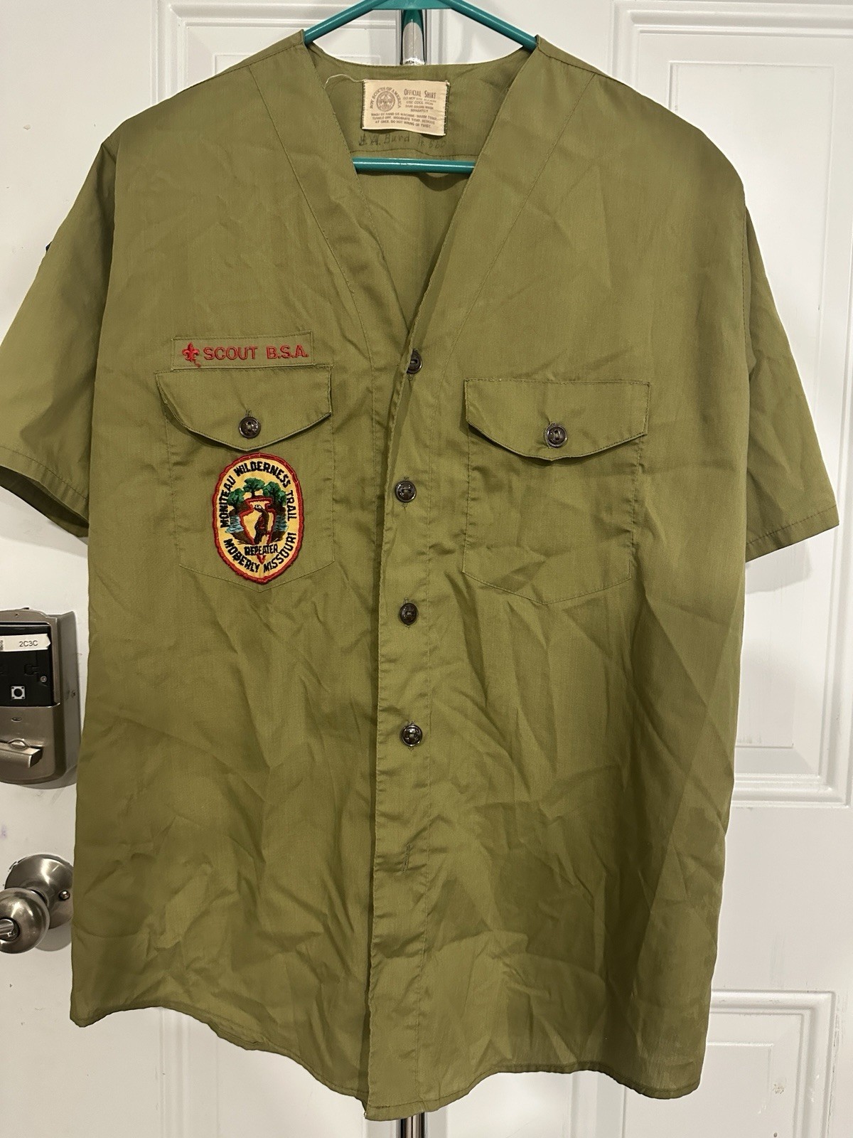 Vintage BSA Scout Shirt 60s Troop 560 Heart of America Council Kansas Missouri Vintage BSA Scout Shirt 60s Troop 560 Heart of America Council Kansas Missouri