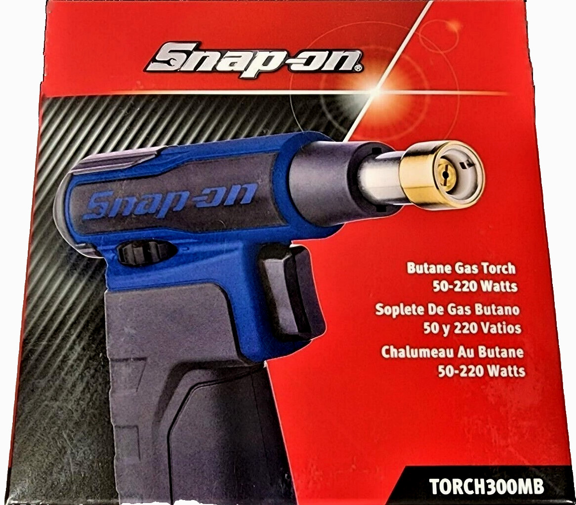 🔥 *NEW* SNAP-ON BLUE BUTANE GAS TORCH TORCH300MB TORCH300 HIGH POWER NIB 🔥