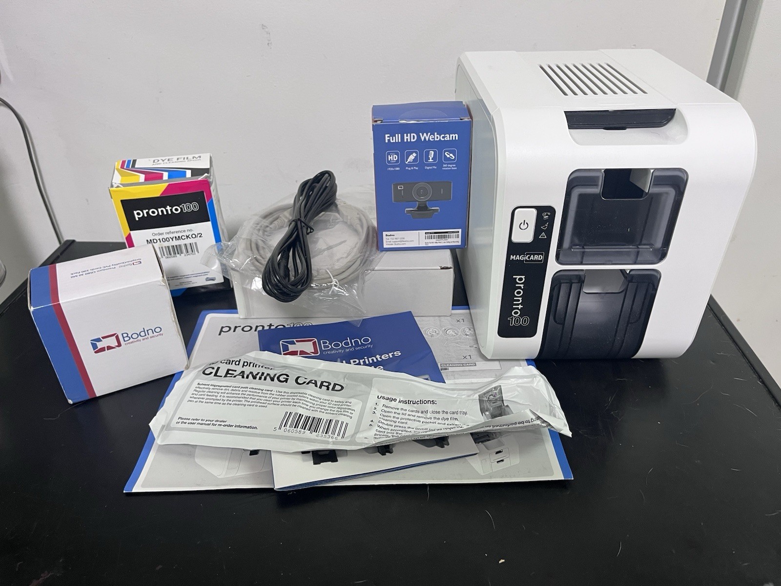 Magicard Pronto 100 Single Side ID Card Printer (3100-0001) Brand New Magicard Pronto 100 Single Side ID Card Printer (3100-0001) Brand New
