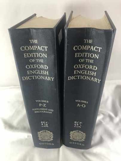 The Compact Edition of the Oxford English - Hardcover, by J. A. H. - Very Good