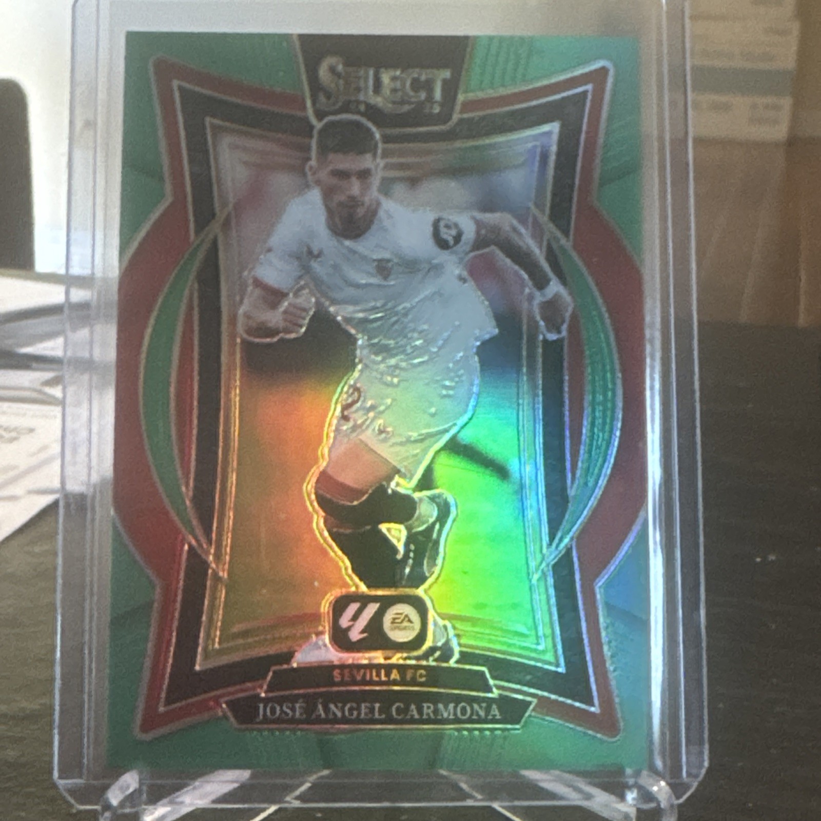 2024 Select La Liga Jose Angel Carmona Green Prizm Terrace /5