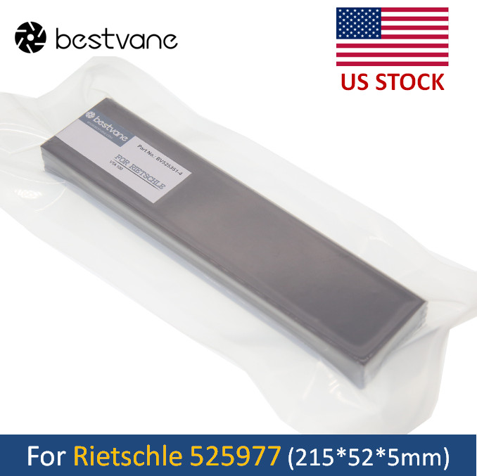 Carbon Vane 523889 525351 525977 for Rietschle Pump Compressor VTA100 4pcs