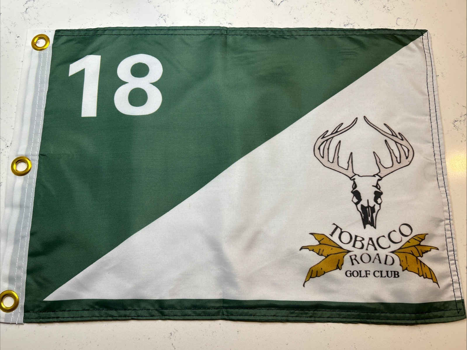 TOBACCO ROAD GOLF USGA PGA TOUR PIN FLAG W GROMMETS  AUTOGRAPHS