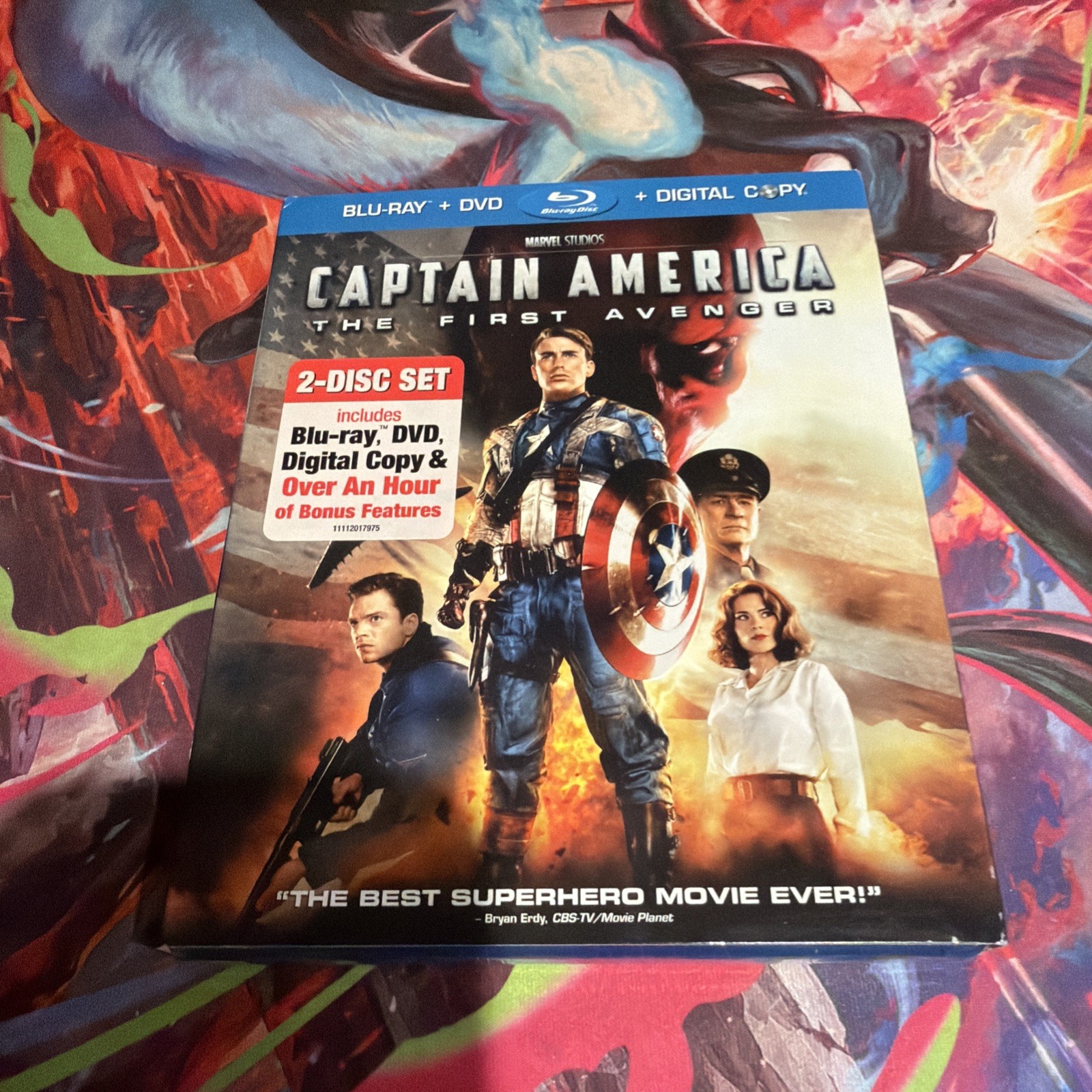 Captain America: The First Avenger (Blu-ray/DVD, 2011, 2-Disc Set,) Captain America: The First Avenger (Blu-ray/DVD, 2011, 2-Disc Set,)