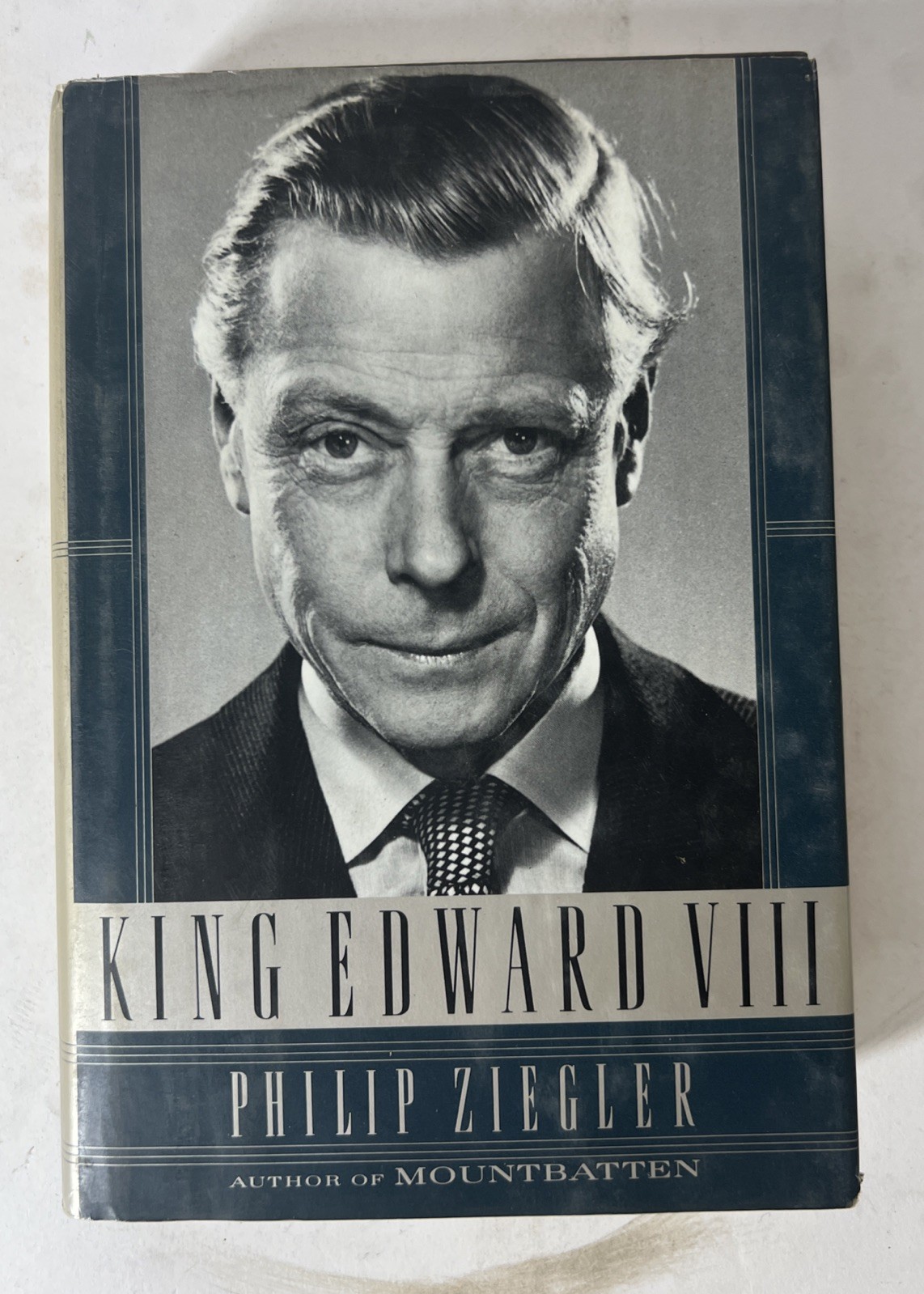 King Edward VIII Philip Ziegler 1991 Knopf 552pp. HC DJ 1st American Ed Like New