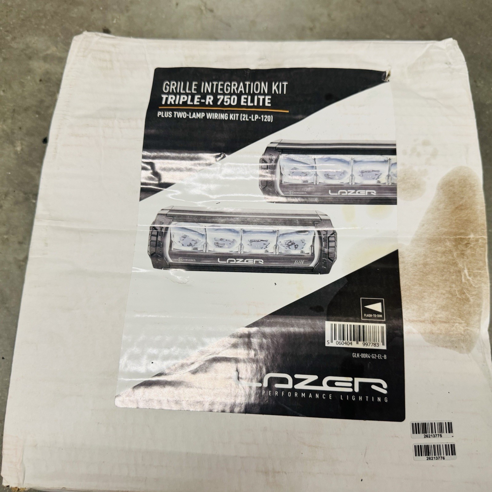 Lazer Two Lamp Grille Integration Kit / Triple-R 750 Elite