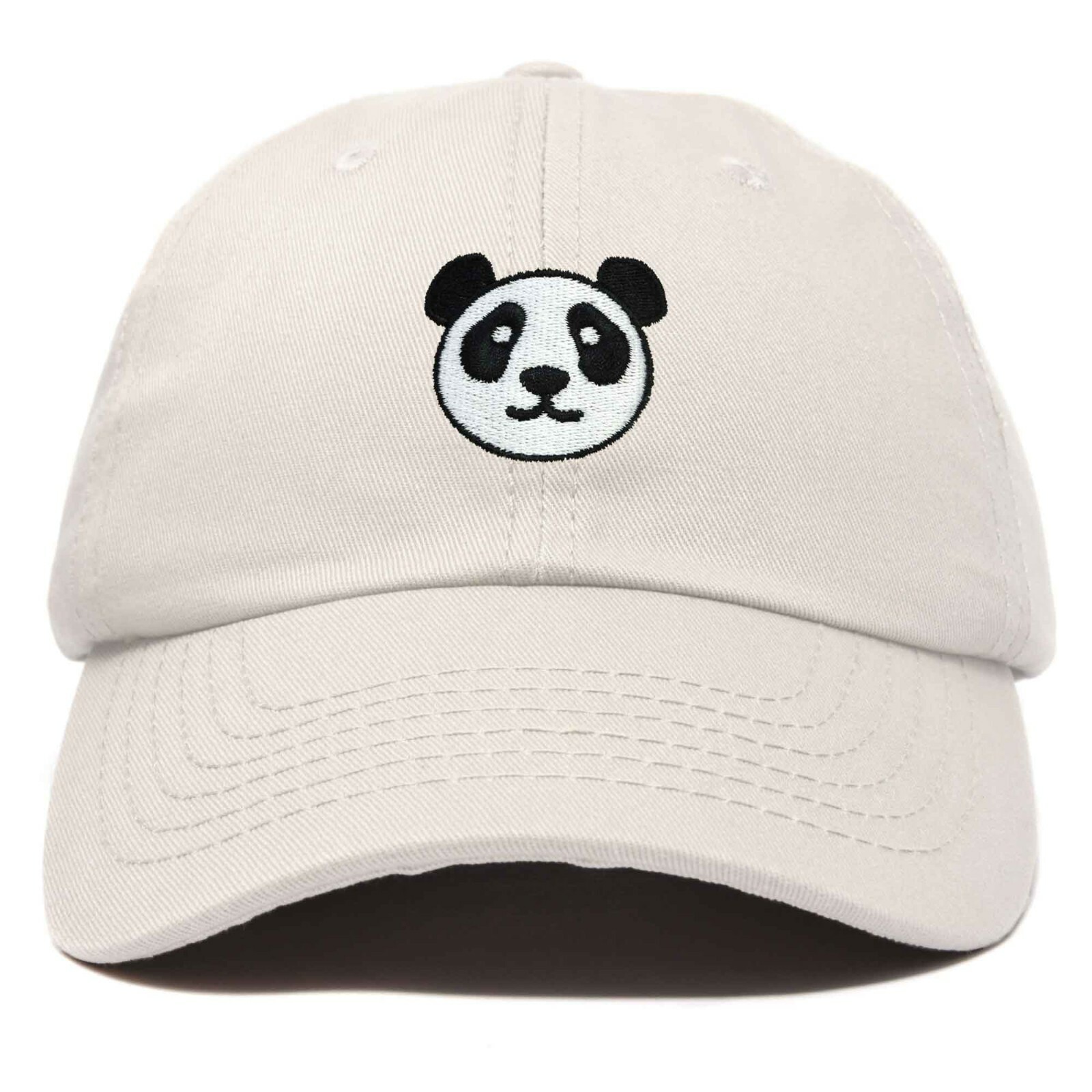 DALIX Panda Face On A Hat Mens Womens Embroidered Baseball Cap