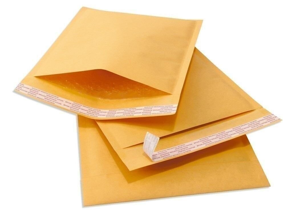 100 #2 8.5x12 Kraft Bubble Padded Envelopes Mailers Shipping Case 8.5\