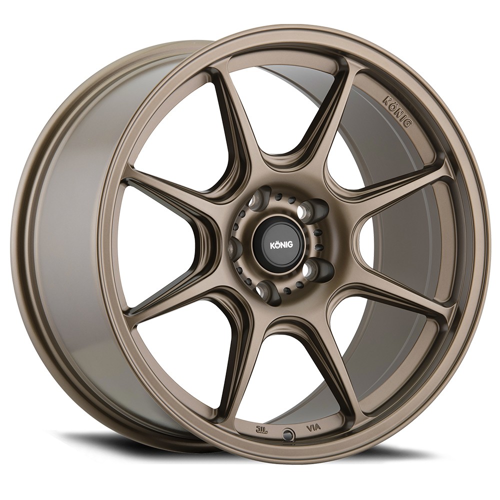 KONIG Lockout Rim 17X8 4X108 Offset 40 Bronze (Quantity of 1)