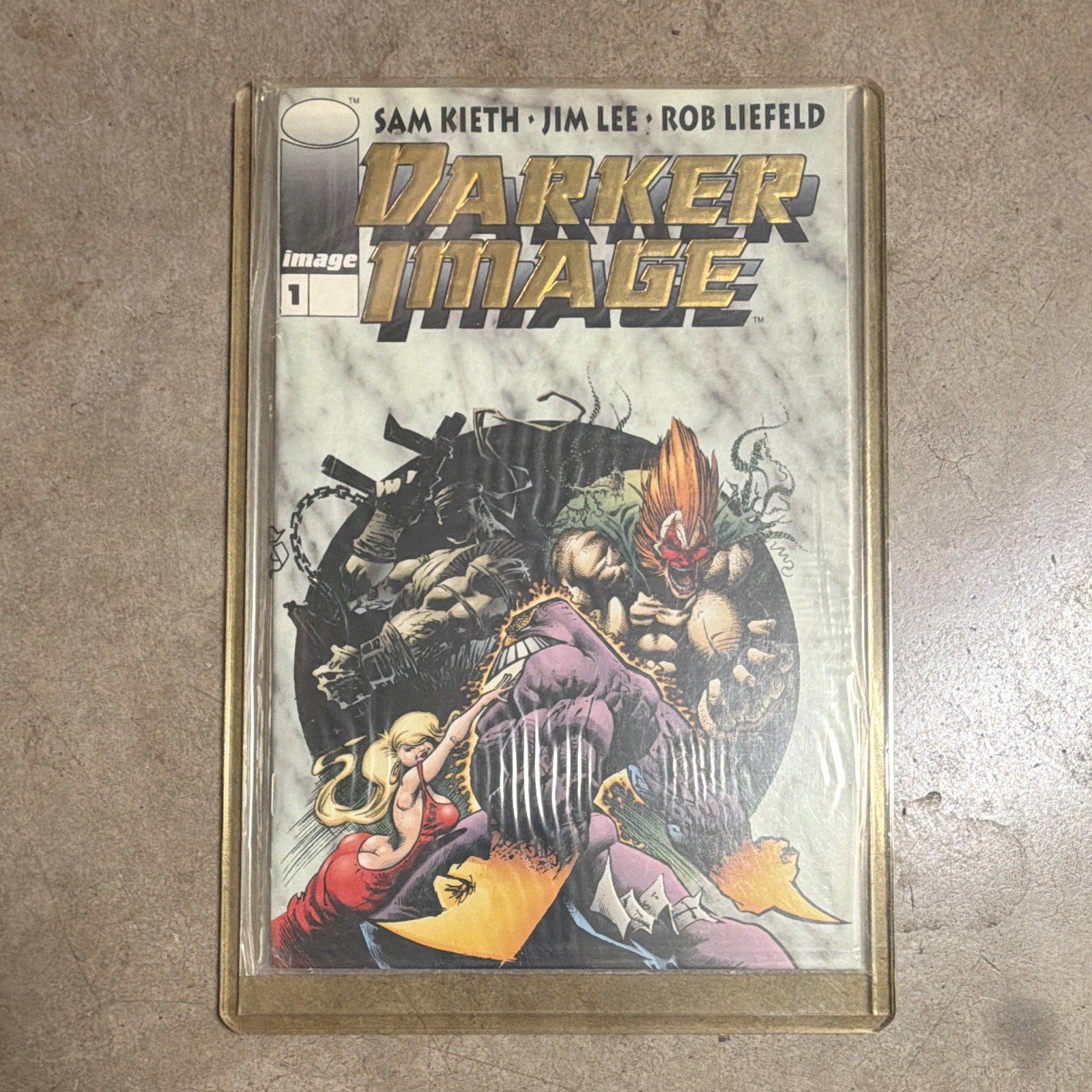Darker Image #1 Image Comics Sam Kieth Jim Lee Rob Liefeld Color