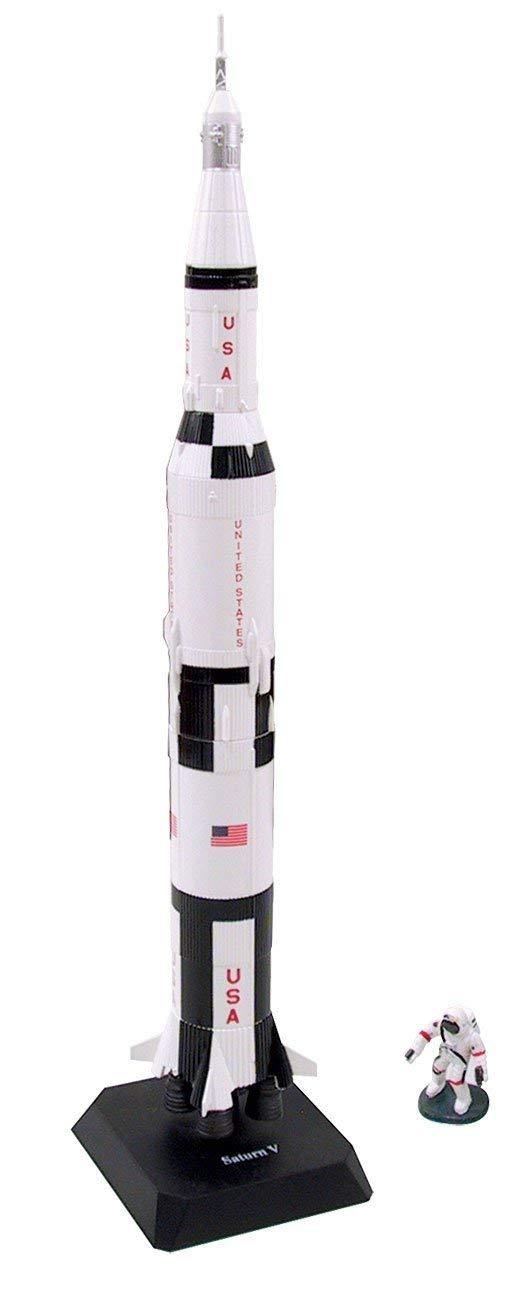 NR20405D NASA Saturn V Apollo Replica Rocket Model Astronaut Space 1/300 Set New