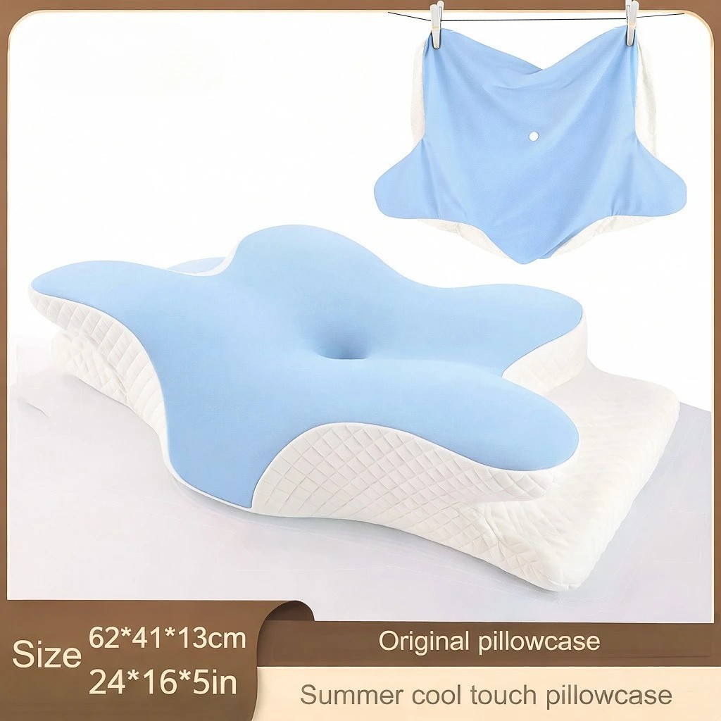 Cervical Pillow For Neck Pain Relief, Orthopedic Neck Support Pillow for Side