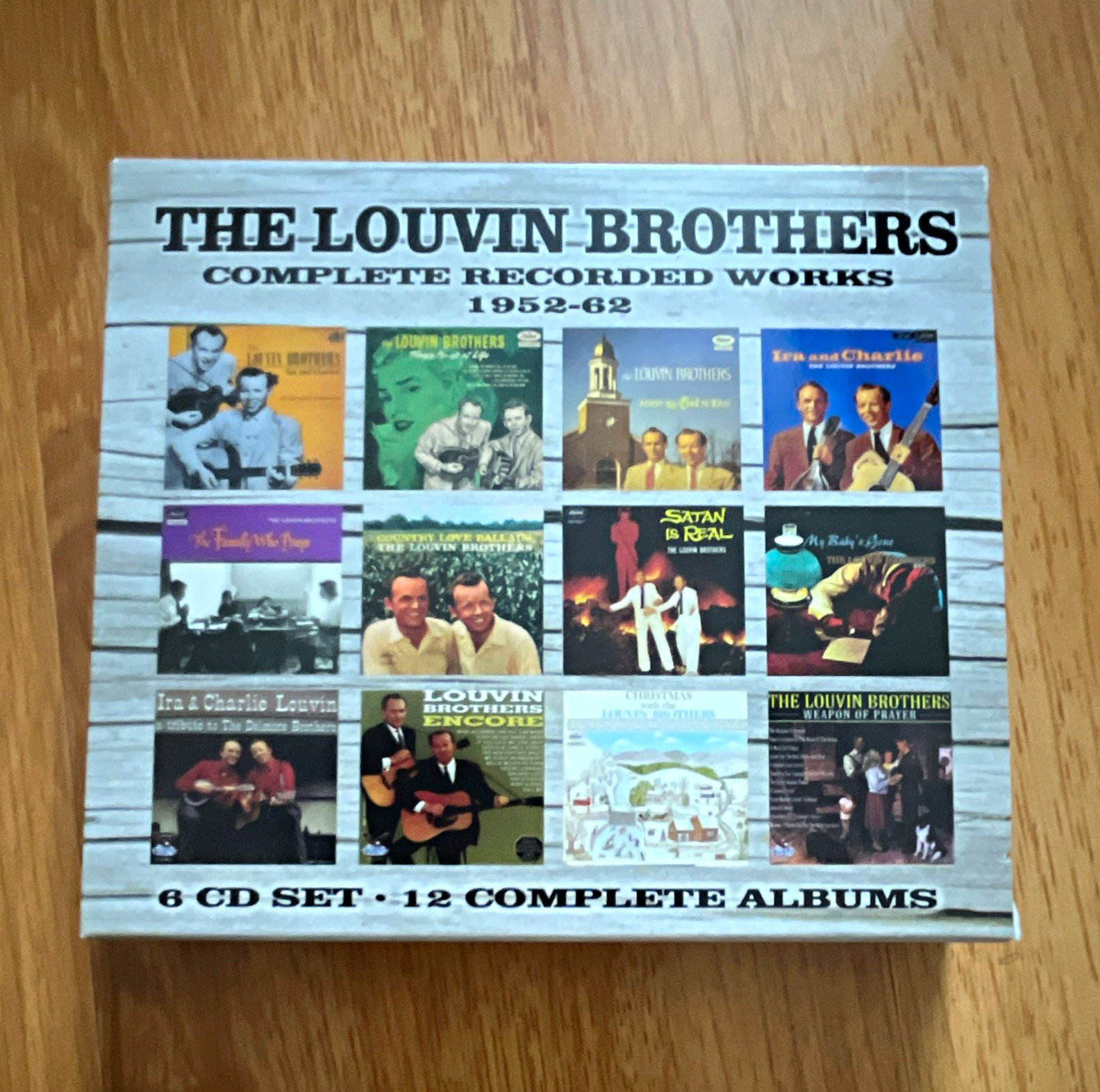 The Louvin Brothers - Complete Recorded Works 1952-62 6CD Box Set (ENCD9020)