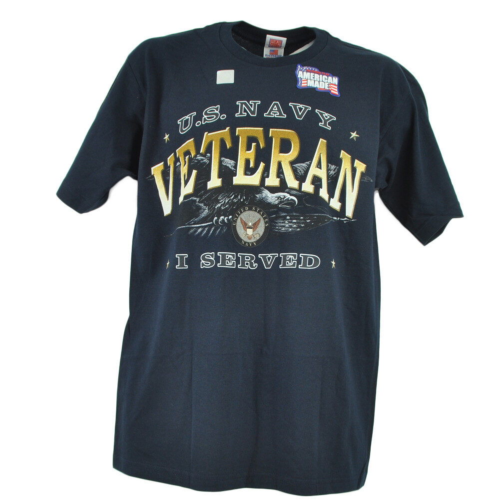 United States U.S. Navy Proud Veteran I Served Military Adults Tshirt Tee United States U.S. Navy Proud Veteran I Served Military Adults Tshirt Tee