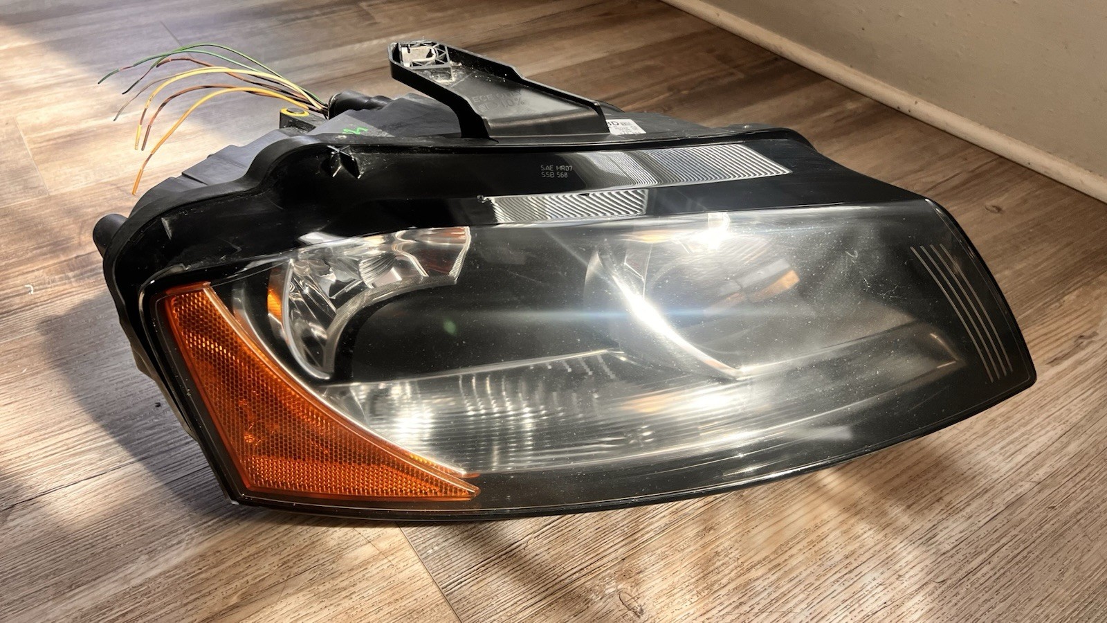 2009-2013 Audi A3 Left Driver Headlight HALOGEN OEM Tested