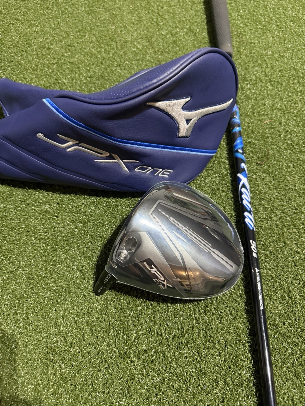 New Left Handed Mizuno JPX One 10.5* Driver w/ HC - Kai\'li Blue 60 Stiff