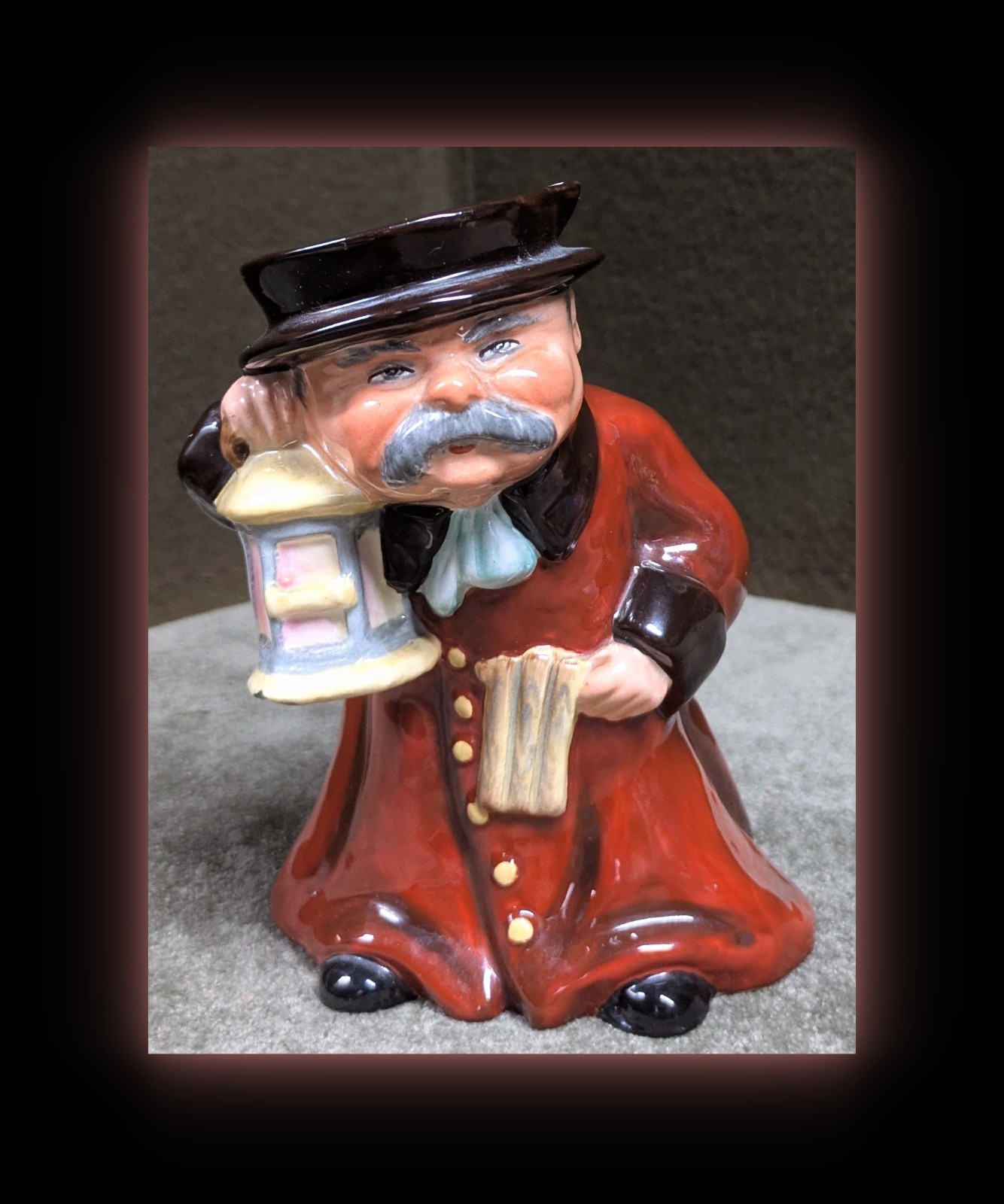 Vintage Wedgwood & Co Night Watchman Toby Jug 754/3 Ye Olde Town Hall England