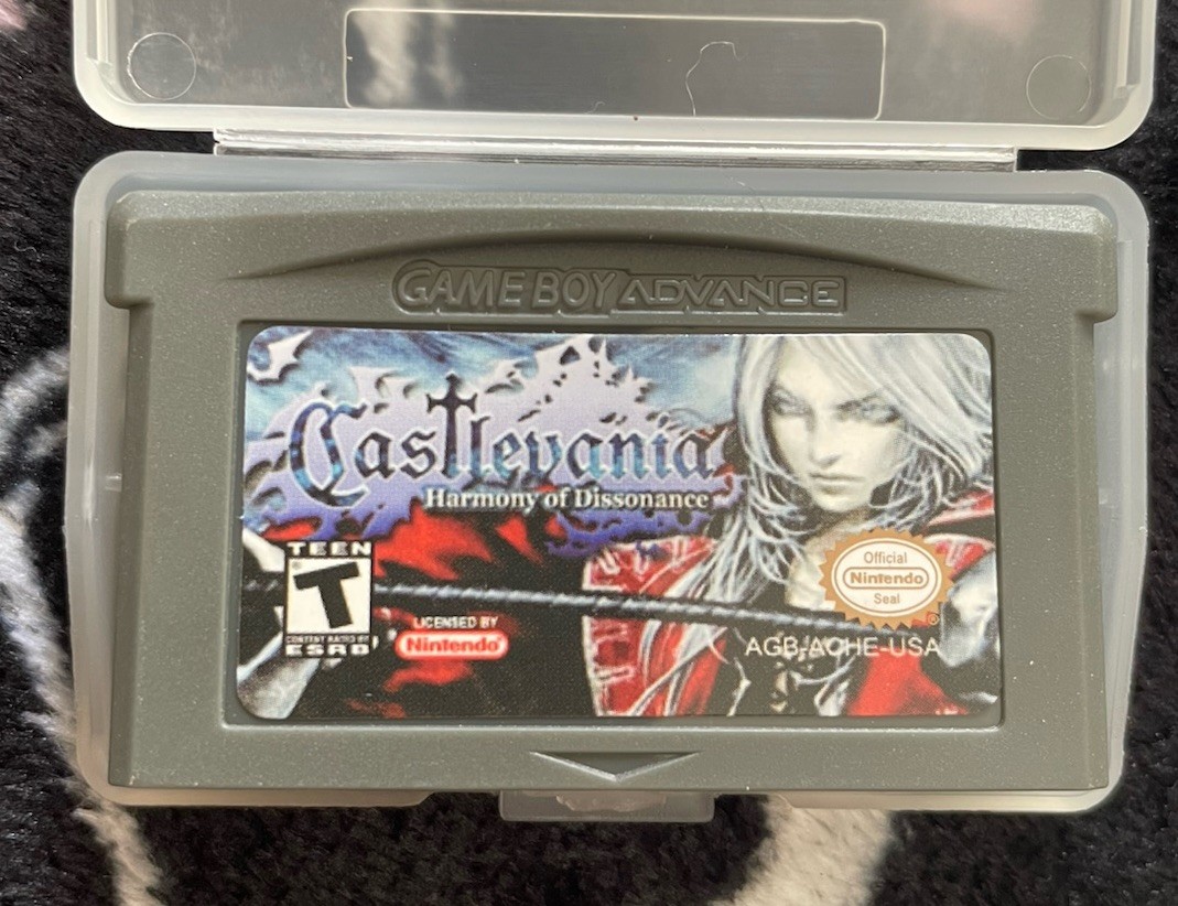 Konami Castlevania: Harmony of Dissonance Nintendo GBA Cartridge Only Konami Castlevania: Harmony of Dissonance Nintendo GBA Cartridge Only