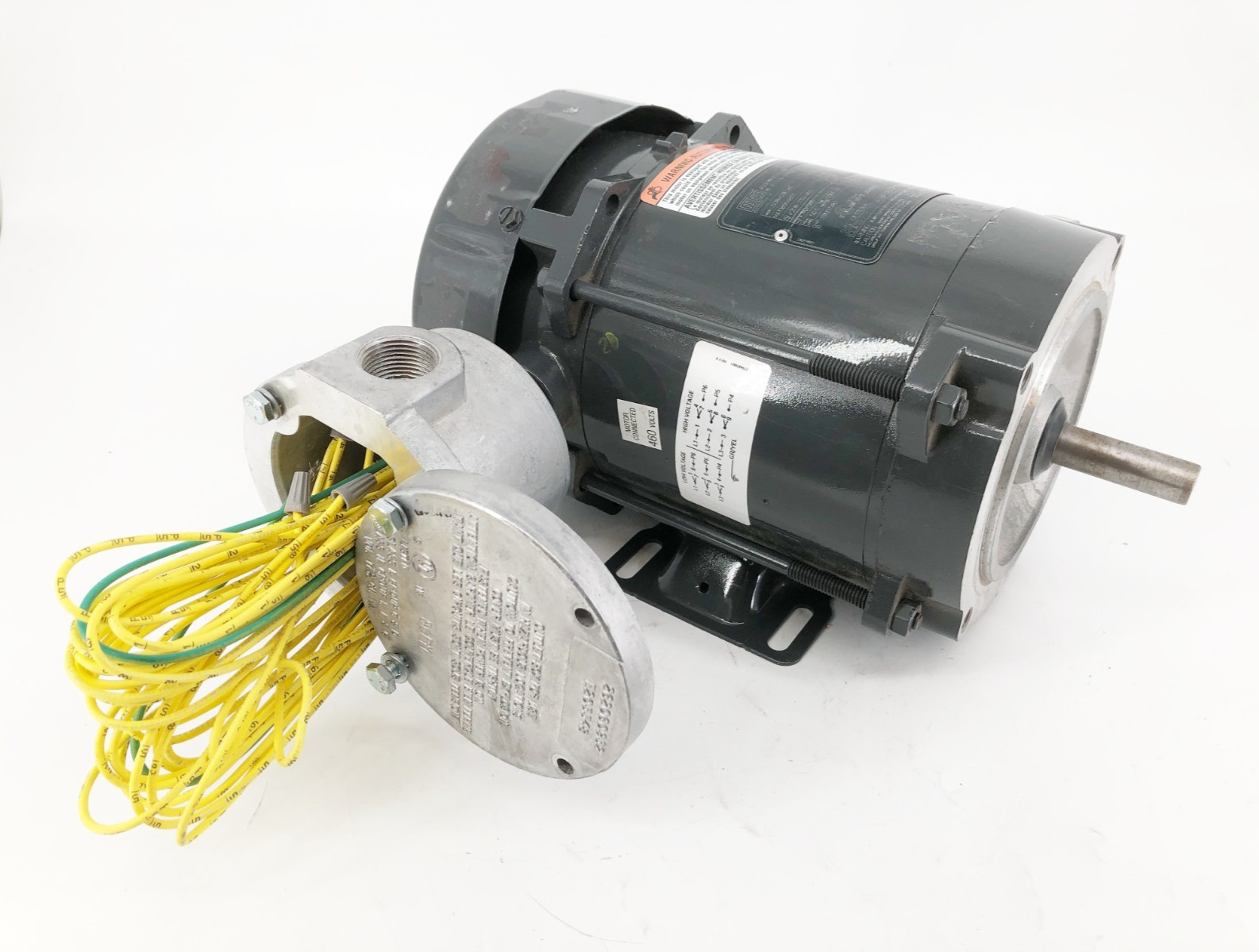 New Weg .5018XS3E56C Explosion Proof Motor 0.5/0.33 HP 3PH460V1725rpm - No Box