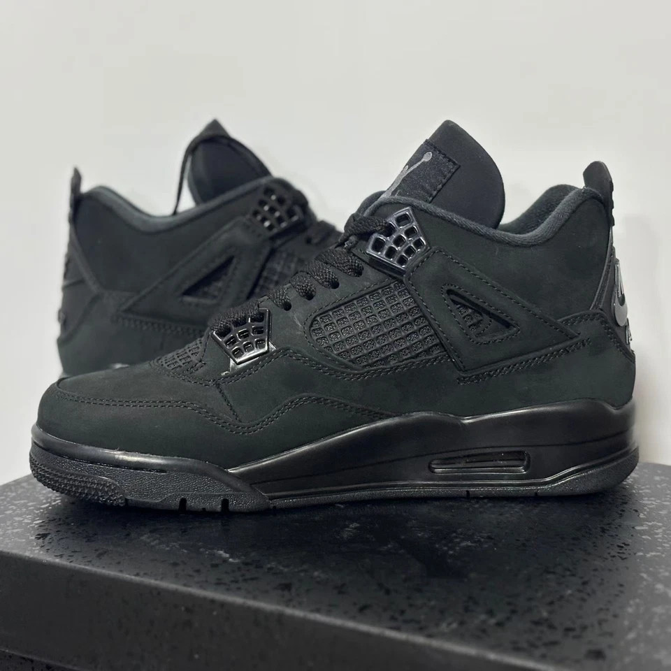 Nike Air Jordan 4 Retro Black Cat FV5029-010 Men's Shoes (2025)Free Shipping Nike Air Jordan 4 Retro Black Cat FV5029-010 Men's Shoes (2025)Free Shipping
