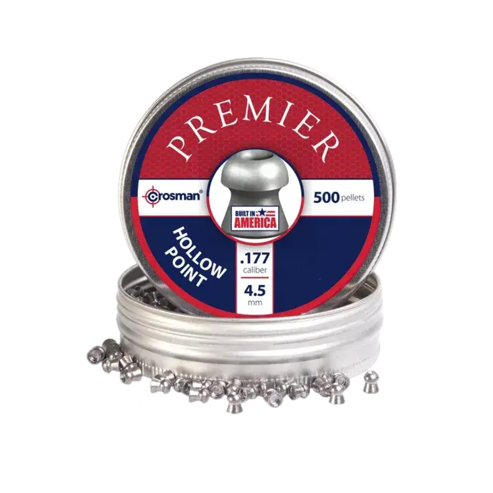 Crosman Premier LHP22 .22-Caliber Hollow Point Pellets (500-Count)
