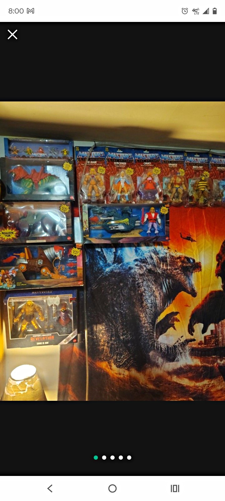 Mattel Masters of the Universe Mixed Lot He-Man 10+ Boxed Unopened