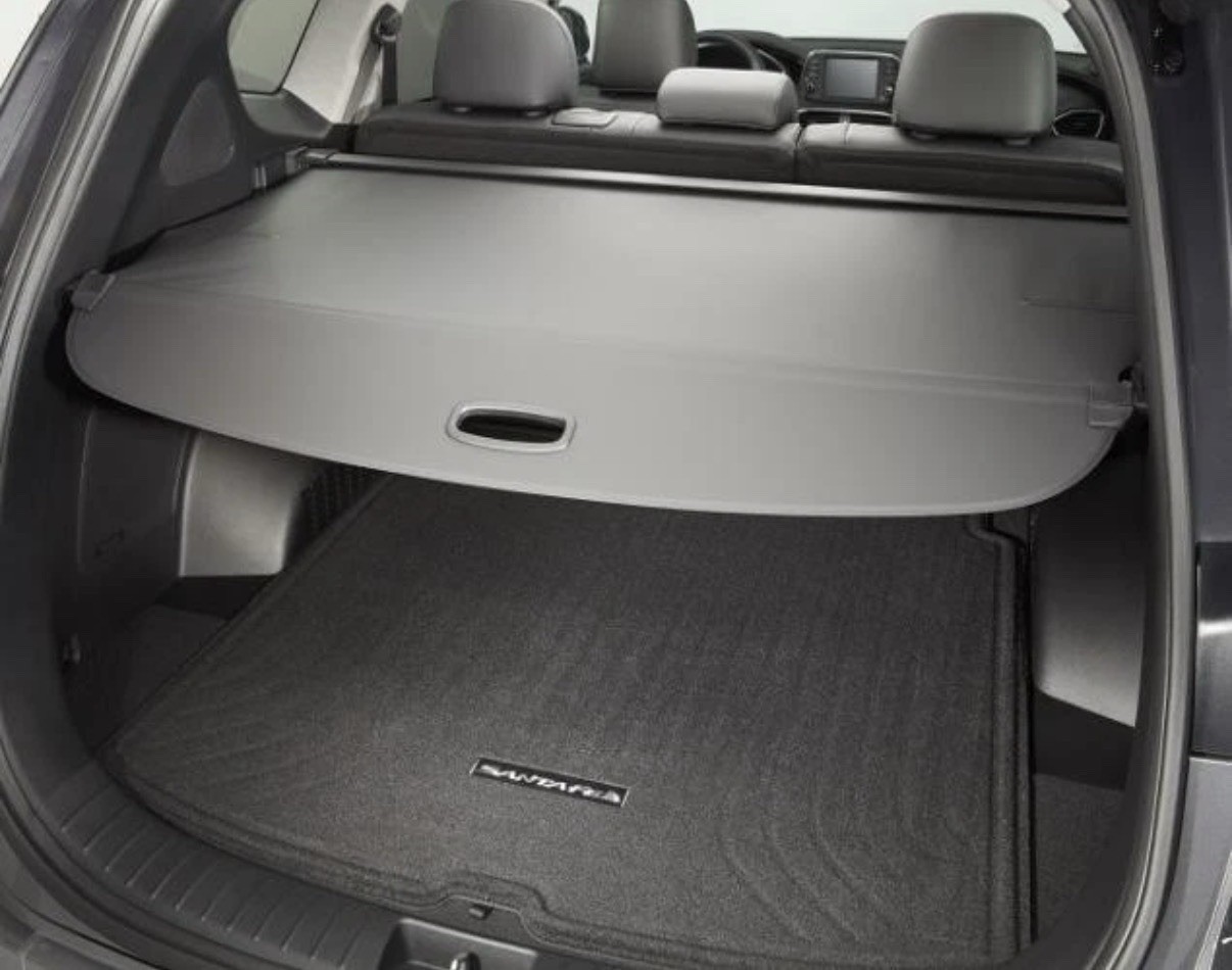 2024-2027 Santa Fe OEM Hyundai Cargo Cover Pull Shade R6F15-AU000 2024-2027 Santa Fe OEM Hyundai Cargo Cover Pull Shade R6F15-AU000