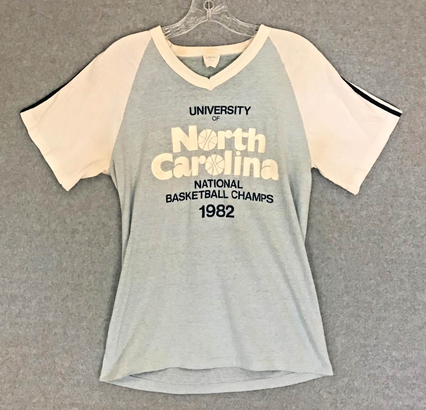 Vintage 1982 North Carolina NCAA National Basketball Champs Womens Large T-Shirt Vintage 1982 North Carolina NCAA National Basketball Champs Womens Large T-Shirt