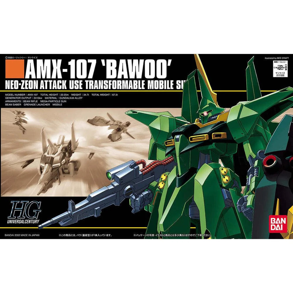 #31 Bawoo Z Gundam, Bandai Hobby HGUC 1/144