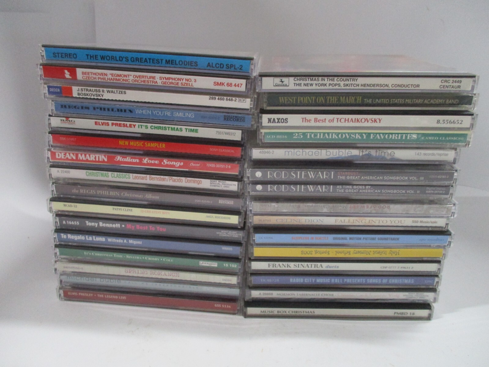 Really Bad Mixed CD Lot, Philbin, Elvis, Christmas, Stewart Etc