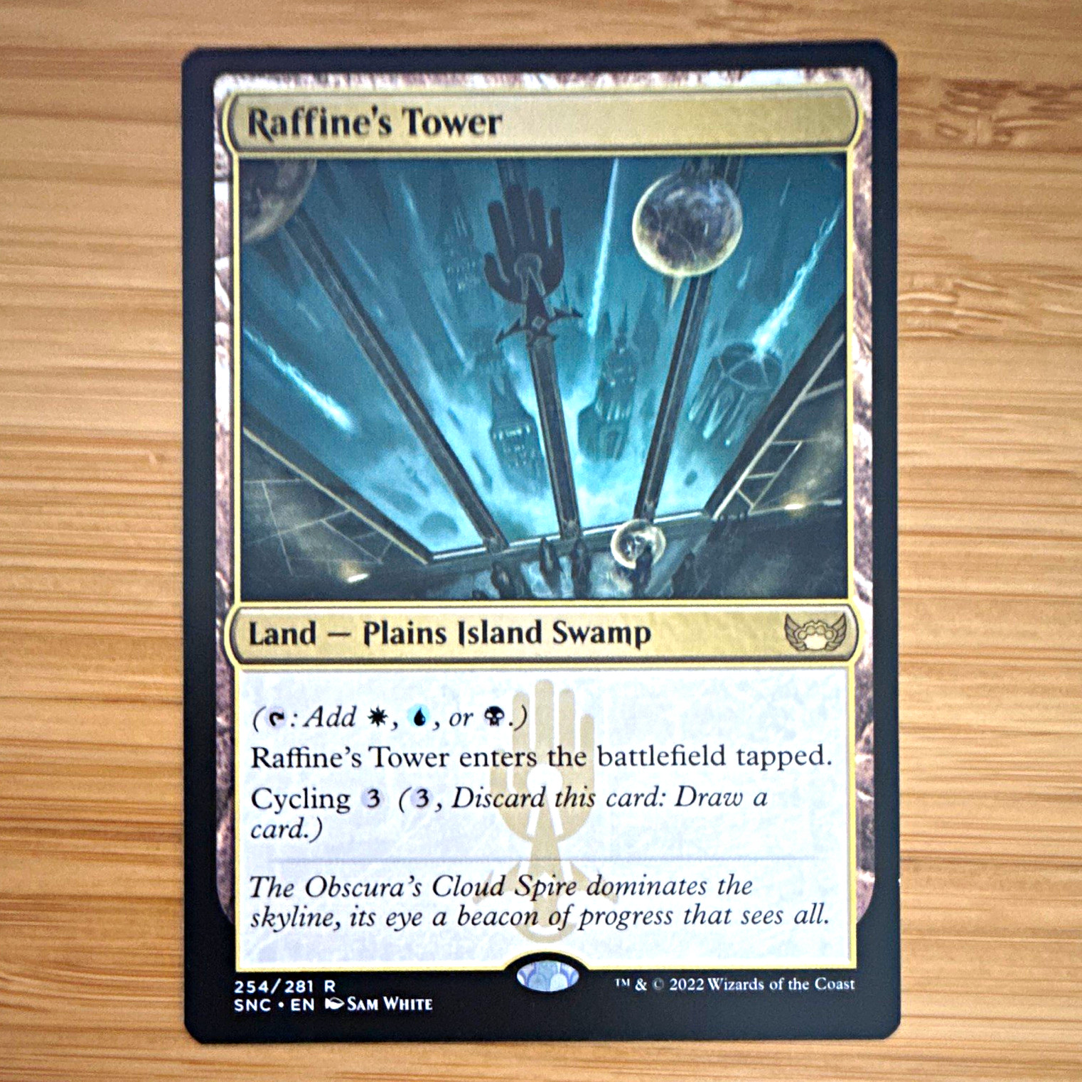 Wizards of the Coast MTG Raffine\'s Tower SNC Rare EN  254/281