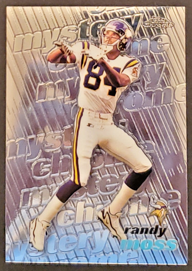 1999 Topps Mystery Chrome Randy Moss #M19 Minnesota Vikings