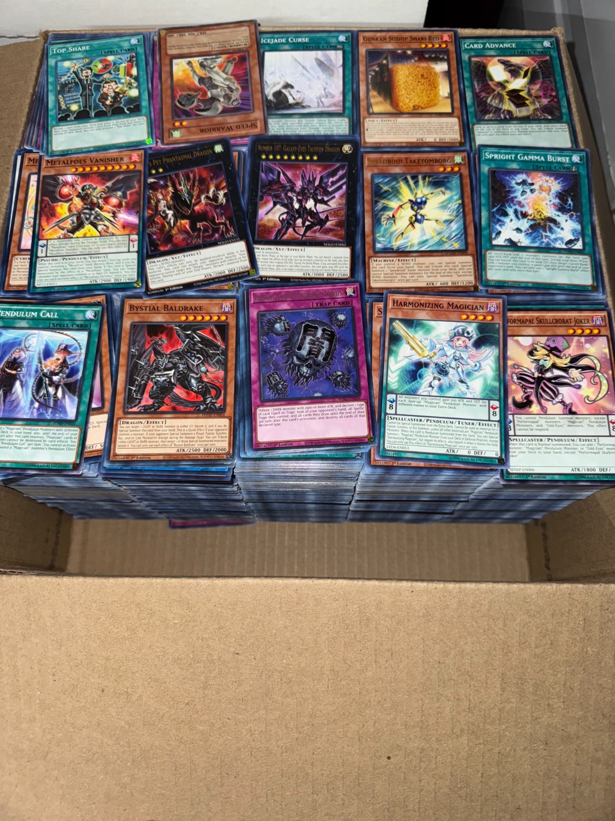 Yu-Gi-Oh TCG Bulk Lot 6500+, plus 100 Foils *FREE SHIPPING* Yu-Gi-Oh TCG Bulk Lot 6500+, plus 100 Foils *FREE SHIPPING*