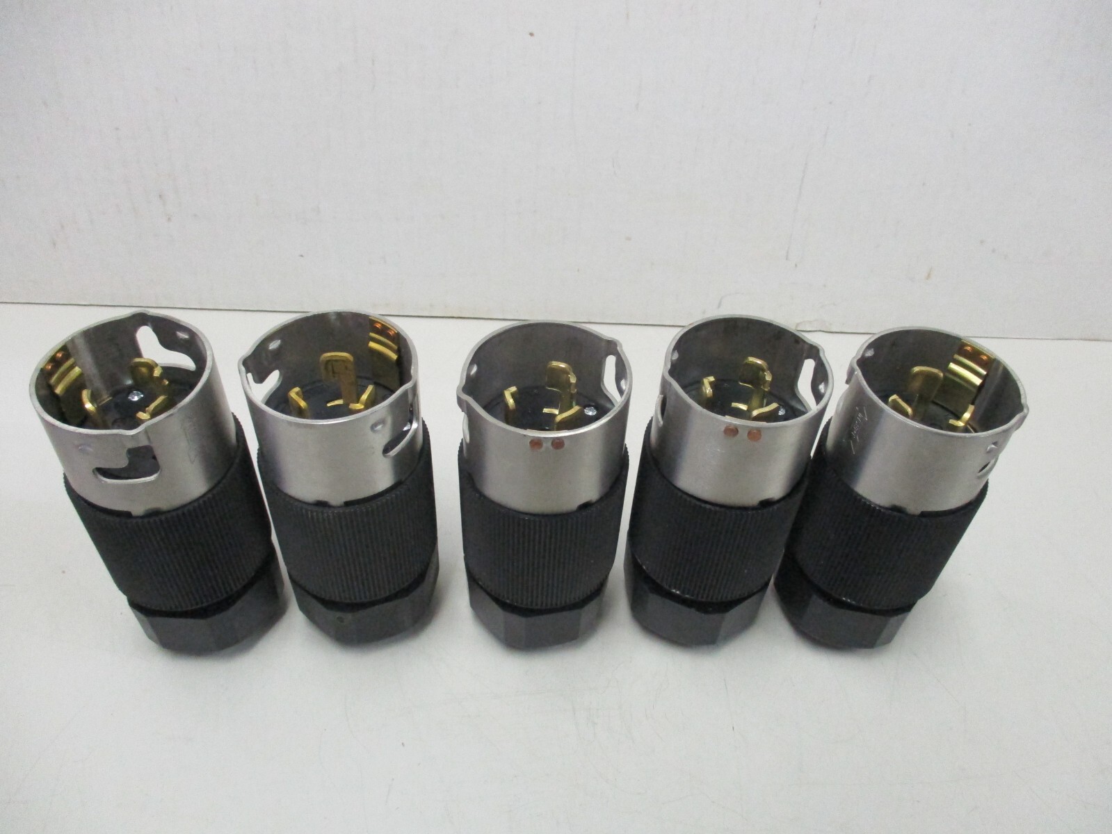 Hubbell CS-8365L 50A 3P 4W 250V 3Ø  Twist Lock Plug  (Qty 5)