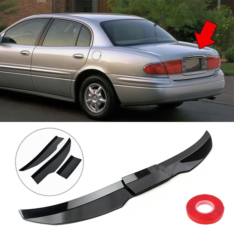 Rear Trunk Spoiler Lip Tail Wing Trim Adjustable For Buick LeSabre 1995-2005