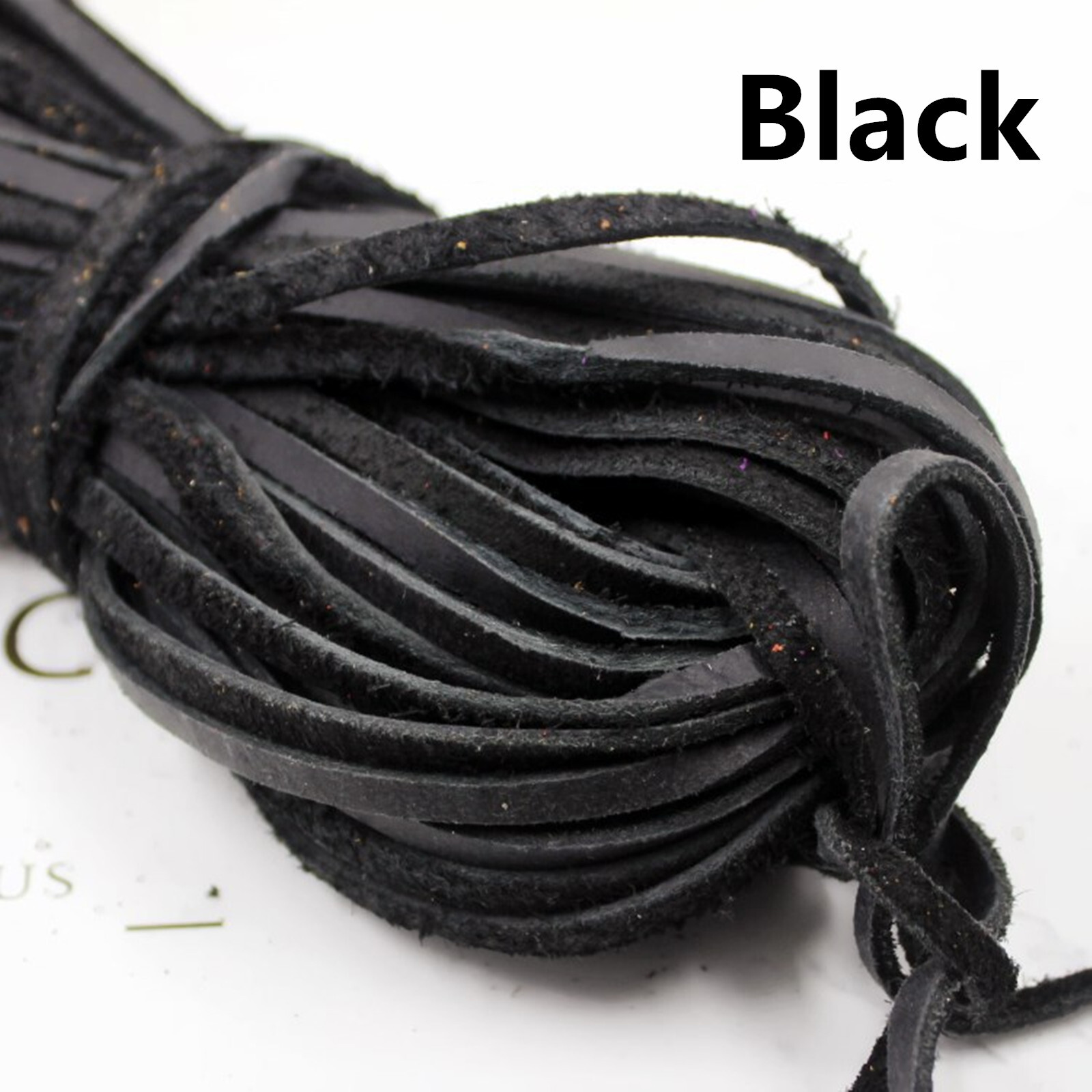 3mm Flat Cow Real Leather High Quality Finding Cord String Lace Rope ~ Natural 3mm Flat Cow Real Leather High Quality Finding Cord String Lace Rope ~ Natural