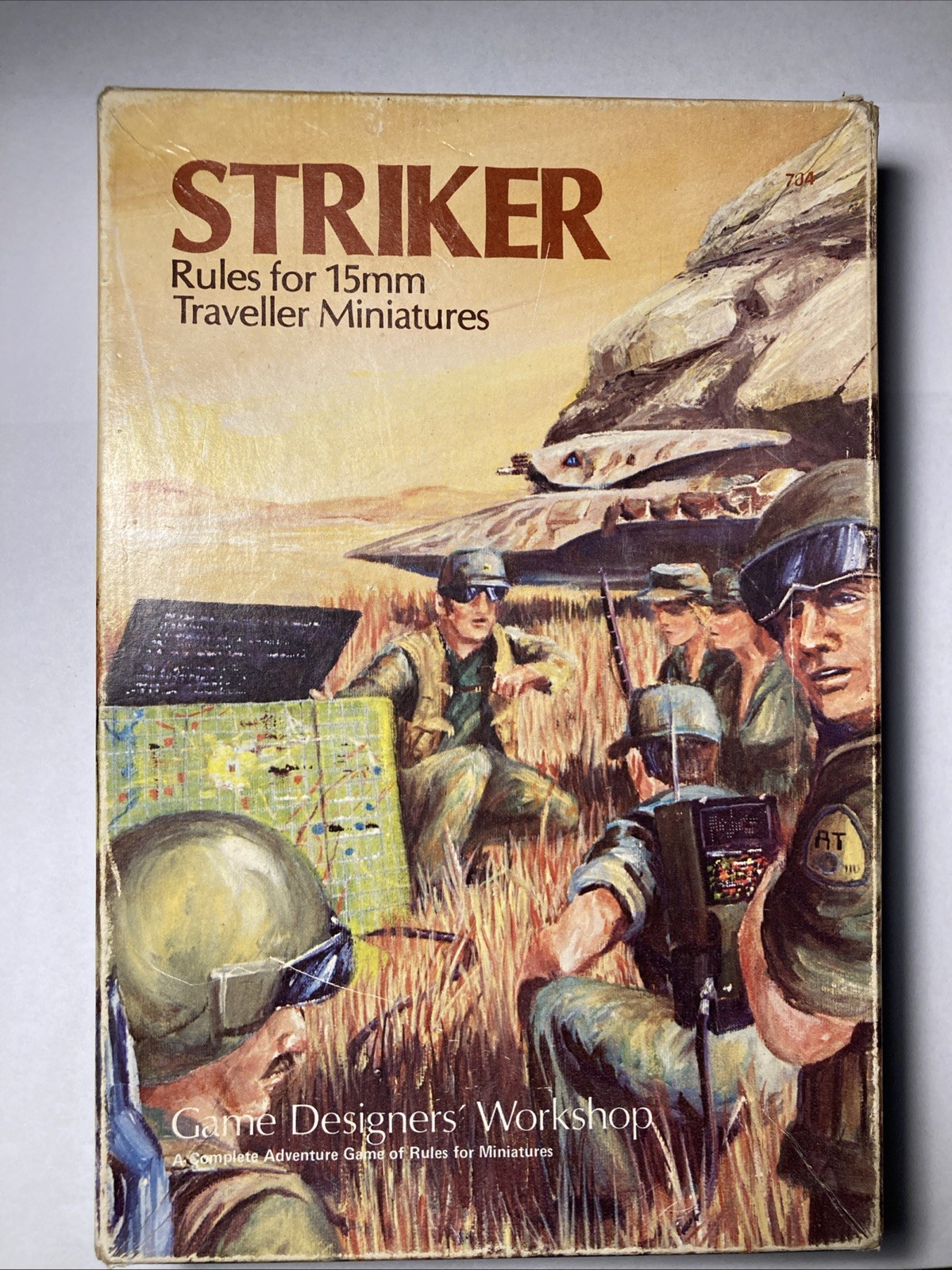 Vintage Traveller STRIKER 15MM Miniatures Rules Game Design Workshop GDW 704