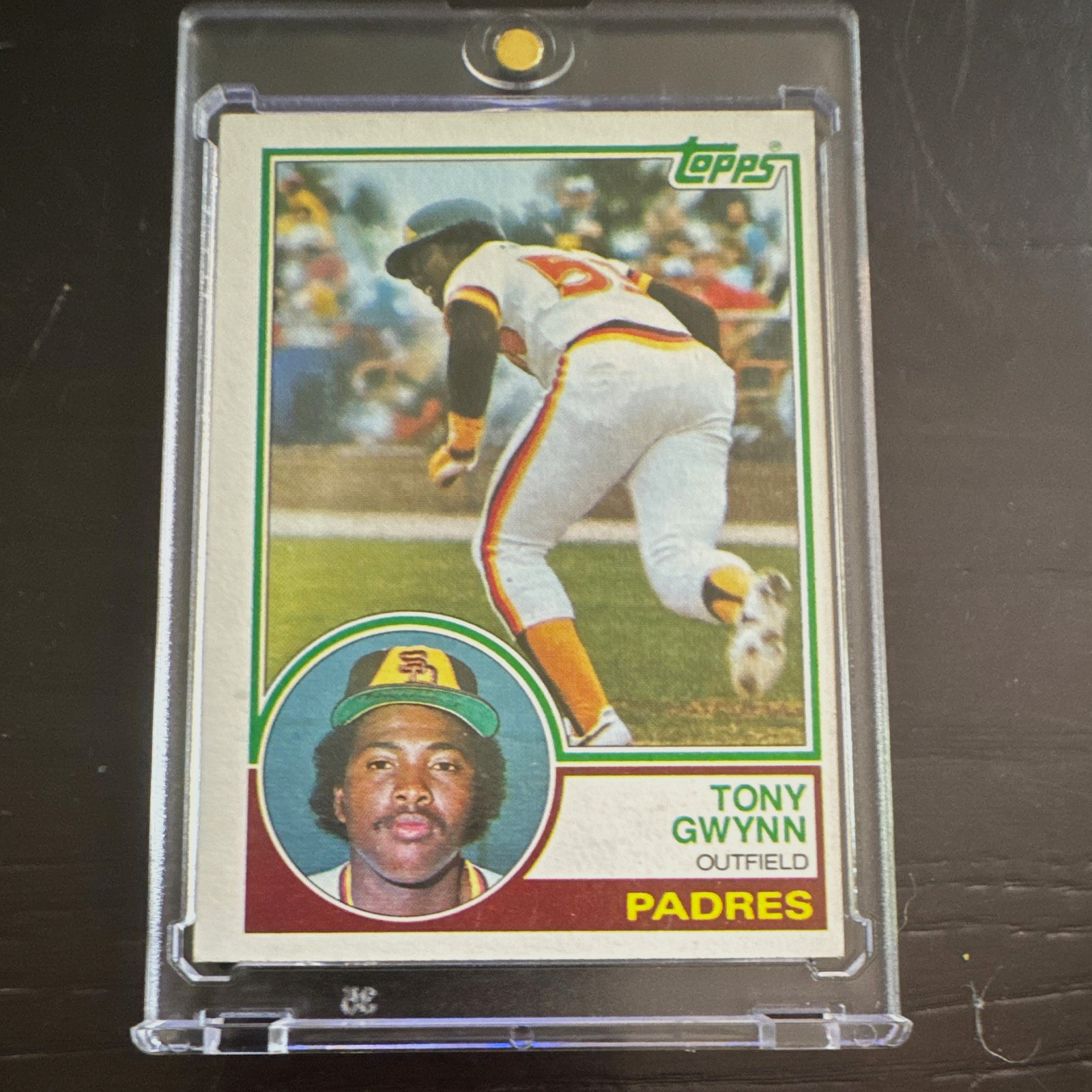 Topps 1983 Tony Gwynn Rookie RC #482 San Diego Padres Base Set Topps 1983 Tony Gwynn Rookie RC #482 San Diego Padres Base Set