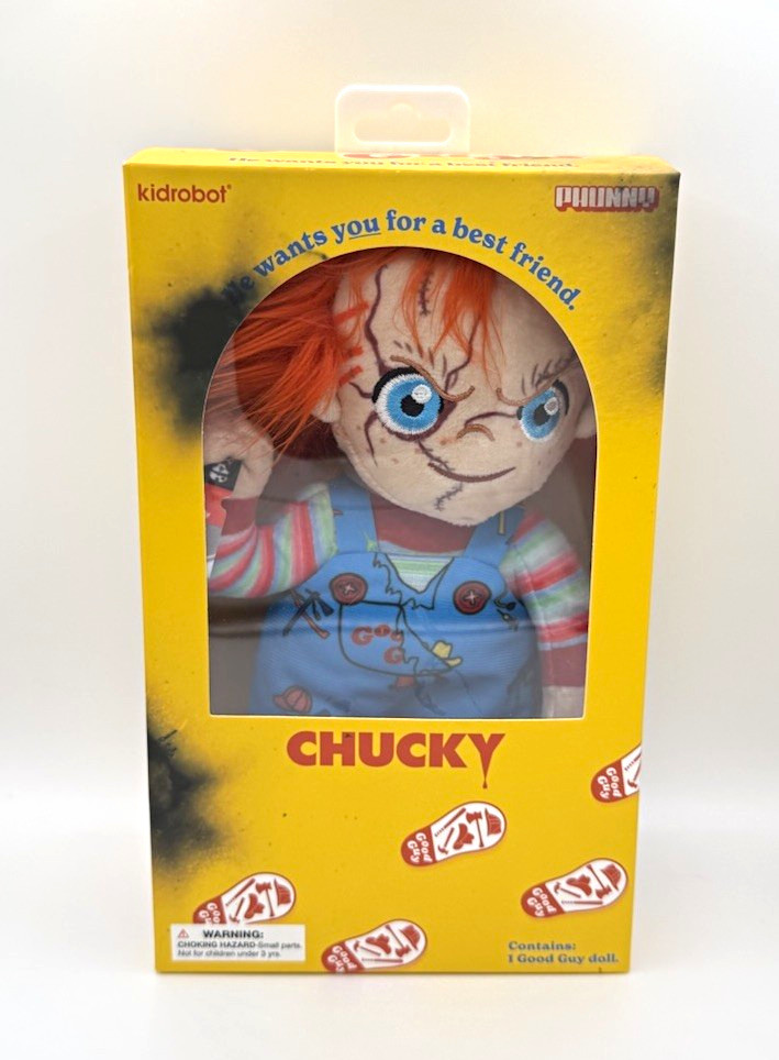 Chucky Good Guys Plush Kidrobot Phunny Child's Play Original New/Unopened Chucky Good Guys Plush Kidrobot Phunny Child's Play Original New/Unopened